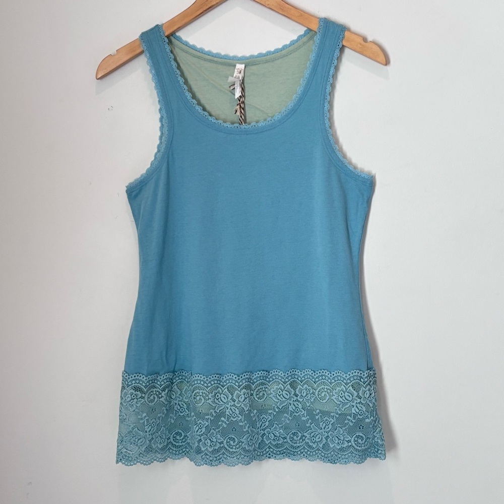Matilda Jane Lace Boho Cottage Y2K Tank Top Size XS NEW NWT H63